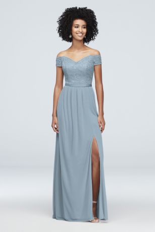 davids bridal dusty blue